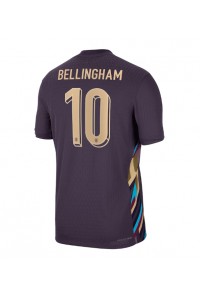 Engeland Jude Bellingham #10 Voetbaltruitje Uit tenue EK 2024 Korte Mouw